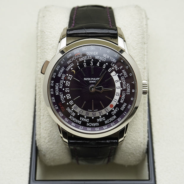 Patek Philippe World Time Complications Tokyo Edition 40mm Purple Dial 5330G-010