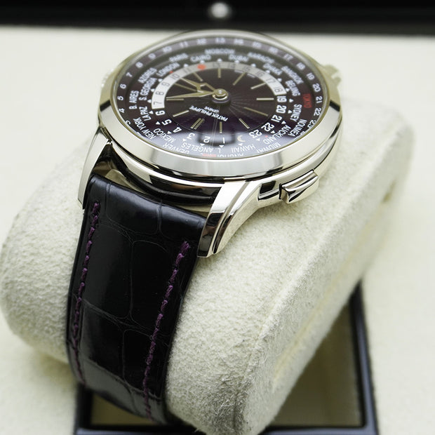 Patek Philippe World Time Complications Tokyo Edition 40mm Purple Dial 5330G-010