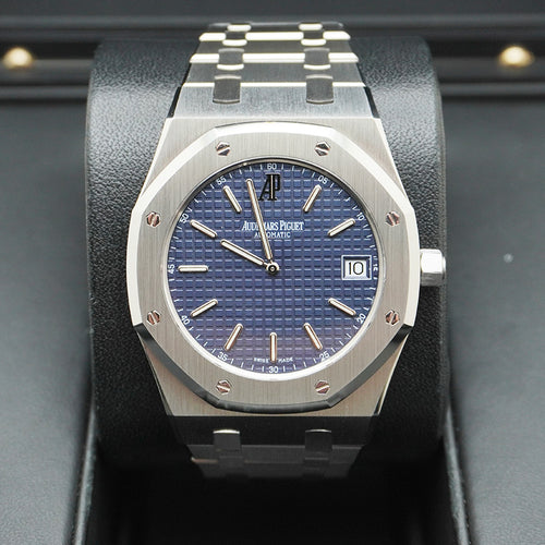 Audemars Piguet Royal Oak "Jumbo" Extra-Thin 39mm 15202ST.OO.0944ST.03 Blue Dial Pre-Owned