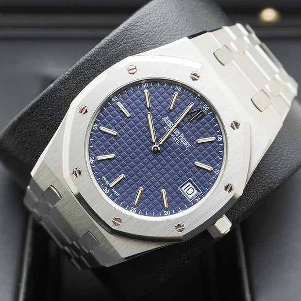 Audemars Piguet Royal Oak "Jumbo" Extra-Thin 39mm 15202ST.OO.0944ST.03 Blue Dial Pre-Owned