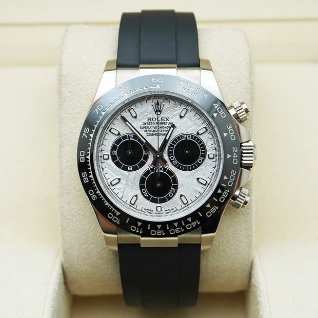 Rolex Daytona 40mm Oyster Flex 116519LN Meteorite Dial