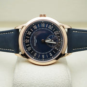 Patek Philippe Calatrava Travel Time 42mm Blue Dial 5224R