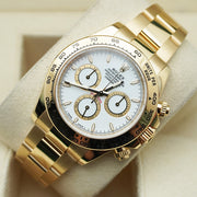 Rolex Cosmograph Daytona 40mm White Dial 126508