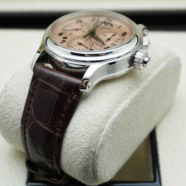 Patek Philippe Grand Complications Split-Seconds Monopusher Chronograph Perpetual Calendar 38mm 5372P Rose Gold Dial