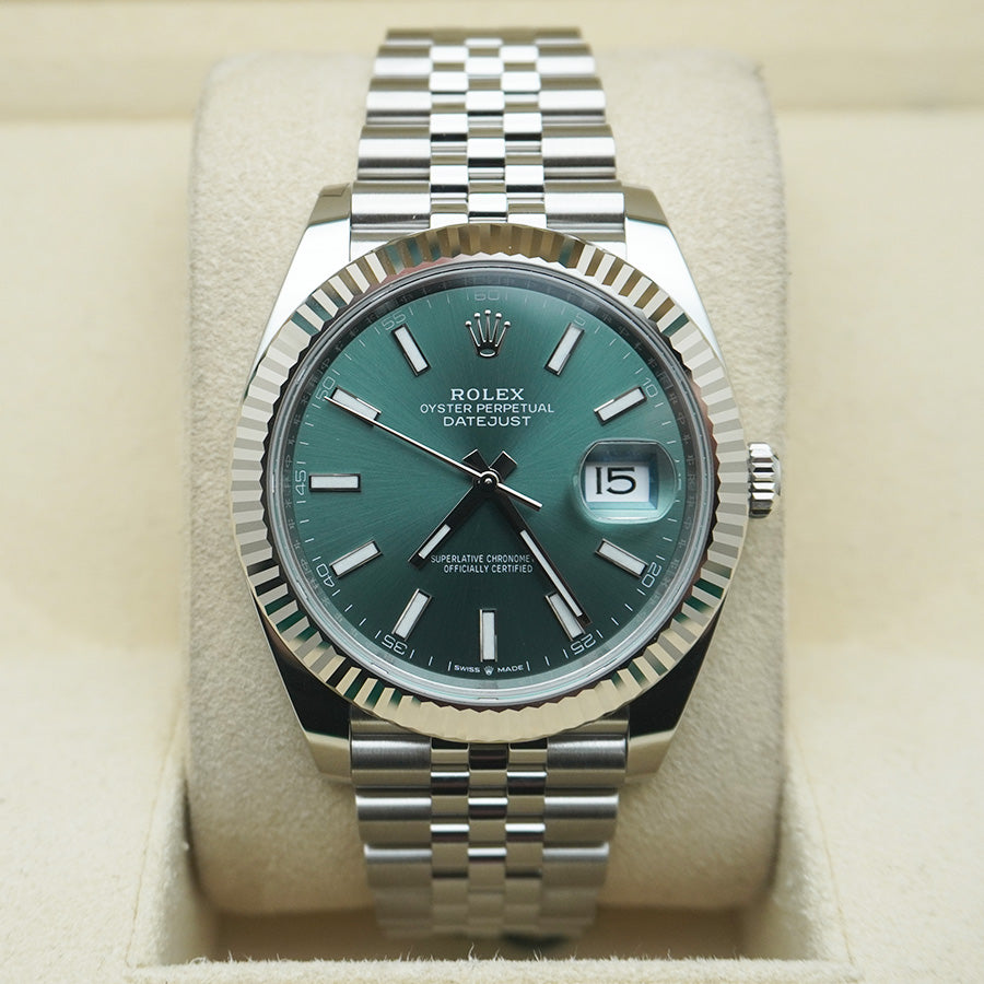 Rolex Datejust II | Mint Green | 126334 | First Class Timepieces