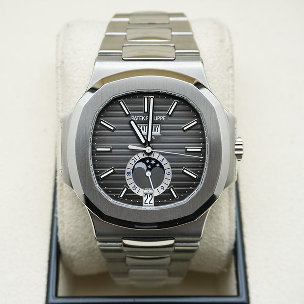 Patek Philippe Nautilus Annual Calendar Grey Dial 5726/1A Pre-Owned