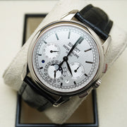 Patek Philippe Limited Edition Grand Complications Perpetual Calendar Chronograph 41mm 5270G Silver Dial Pre-Owned