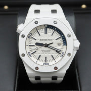 Audemars Piguet Royal Oak Offshore Diver 42mm 15707CB.OO.A010CA.01 White Dial Pre-Owned