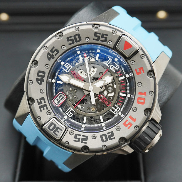 Richard Mille RM28 Titanium Diver 47mm Openworked Dial Pre-Owned