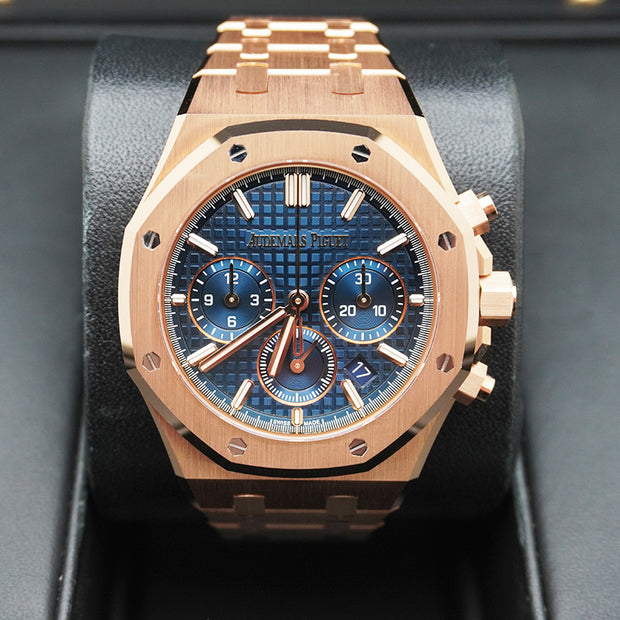 Audemars Piguet Royal Oak Chronograph 38mm 26715OR.OO.1356OR.01 Blue Dial