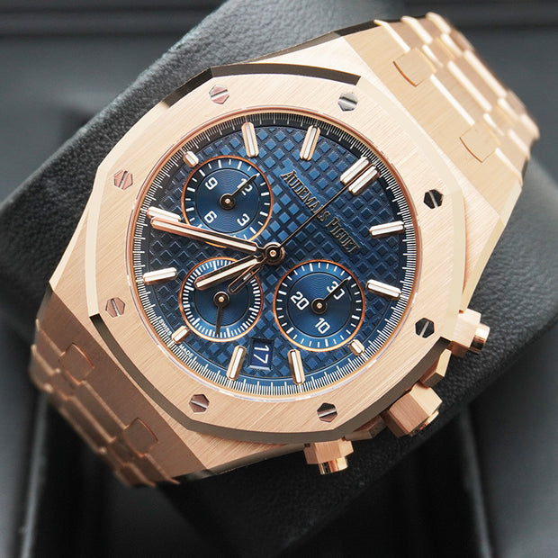 Audemars Piguet Royal Oak Chronograph 38mm 26715OR.OO.1356OR.01 Blue Dial