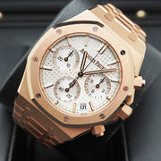 Audemars Piguet Royal Oak 41mm 50TH Anniversary 26240OR.OO.1320OR.03 White Dial