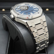 Audemars Piguet Royal Oak Self Winding Flying Tourbillon 41mm 26730TI.OO.1320TI.02 Blue Dial