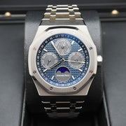 Audemars Piguet Royal Oak Perpetual Calendar 41mm 26574TI.OO.1220TI.01 Blue/Grey Dial