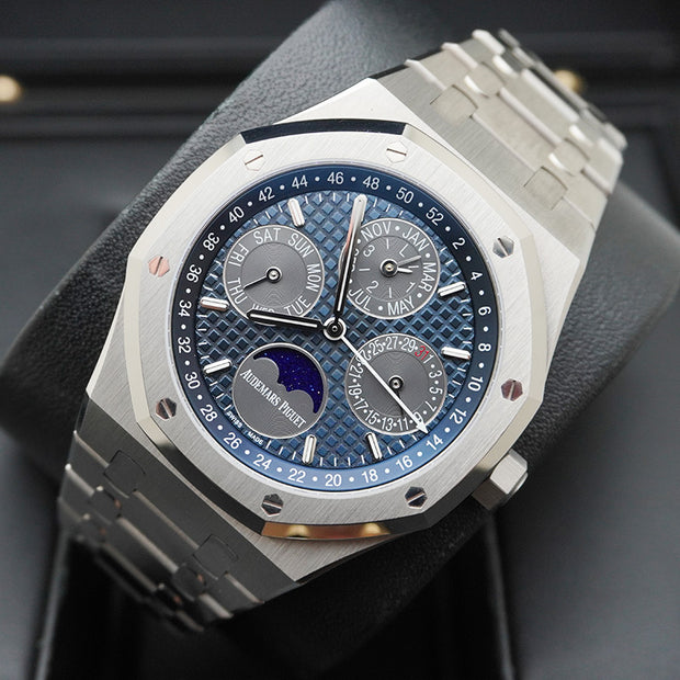 Audemars Piguet Royal Oak Perpetual Calendar 41mm 26574TI.OO.1220TI.01 Blue/Grey Dial