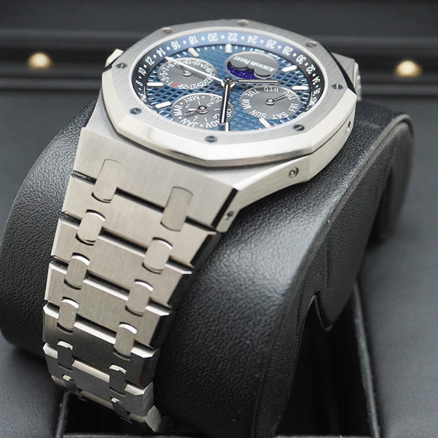 Audemars Piguet Royal Oak Perpetual Calendar 41mm 26574TI.OO.1220TI.01 Blue/Grey Dial