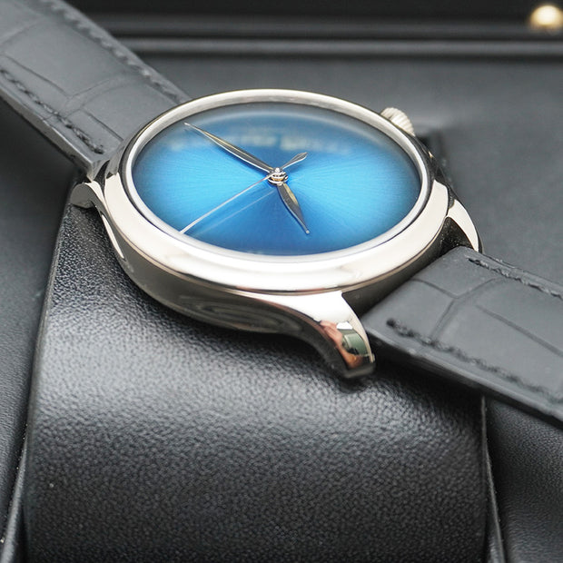 H.Moser & Cie. Endeavour Centre Seconds Concept Funky Blue Fume 40mm 1200-0215