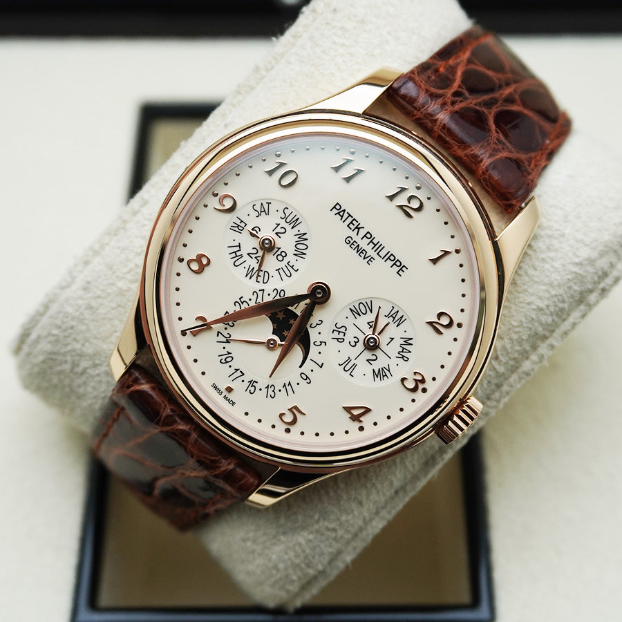 Patek philippe calatrava perpetual calendar best sale