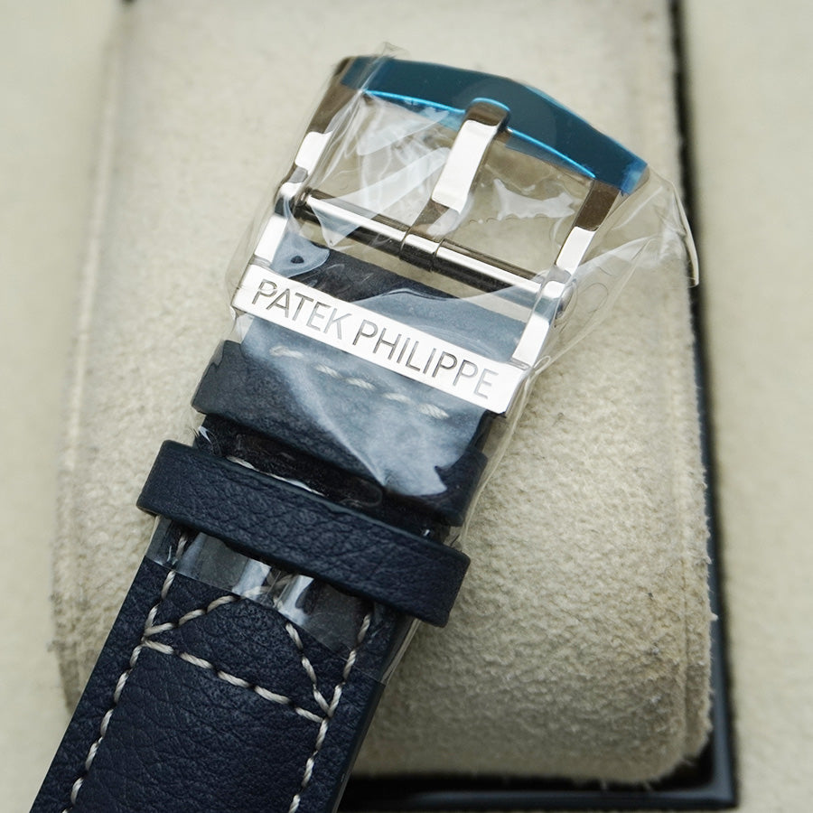 PATEK PHILIPPE ネクタイ Patek Philippe Calatrava Complications 5924G Travel Time Blue Dial 'Pi