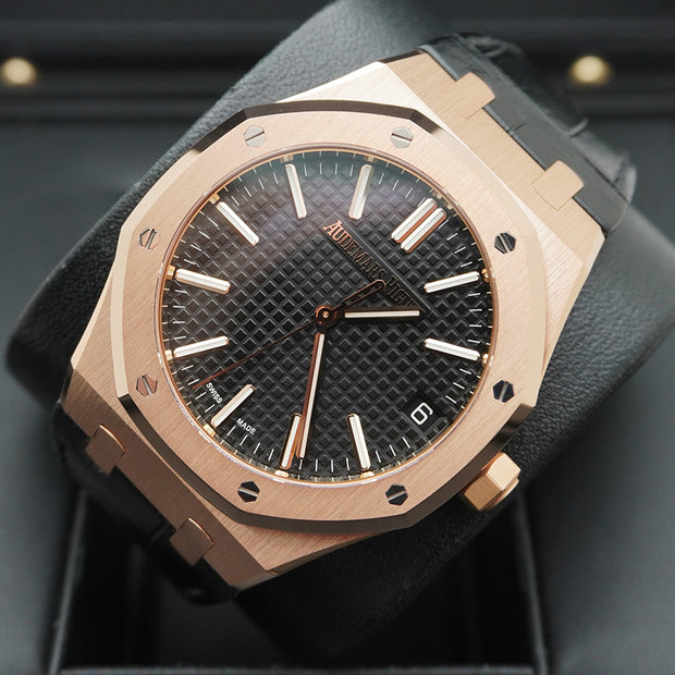 Audemars Piguet Royal Oak Self Winding 41mm 15510OR Black Dial