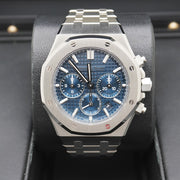 Audemars Piguet Royal Oak Chronograph 38mm 26715ST.OO.1356ST.01 Blue Dial Pre-Owned