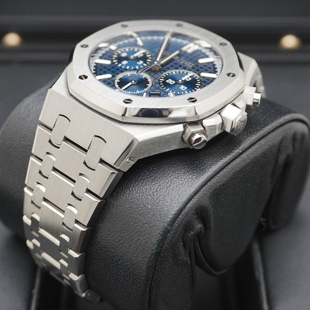 Audemars Piguet Royal Oak Chronograph 38mm 26715ST.OO.1356ST.01 Blue Dial Pre-Owned