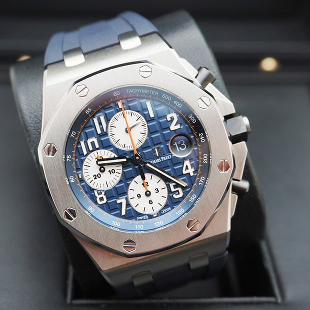 Audemars Piguet Royal Oak Offshore Chronograph 42mm 26470ST Blue Dial Pre-Owned