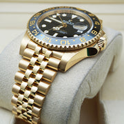 Rolex GMT-MASTER II Yellow Gold Jubilee 126718GRNR Black Dial