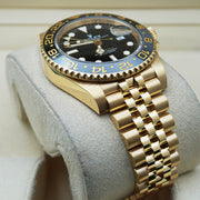 Rolex GMT-MASTER II Yellow Gold Jubilee 126718GRNR Black Dial