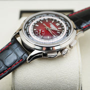 Patek Philippe World Time Chronograph Complication 39mm 5930G Red Dial