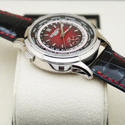 Patek Philippe World Time Chronograph Complication 39mm 5930G Red Dial