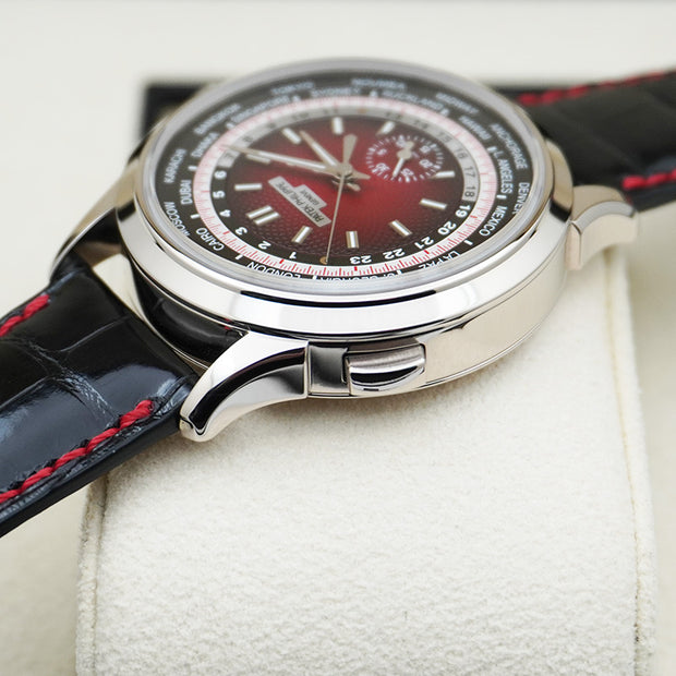 Patek Philippe World Time Chronograph Complication 39mm 5930G Red Dial