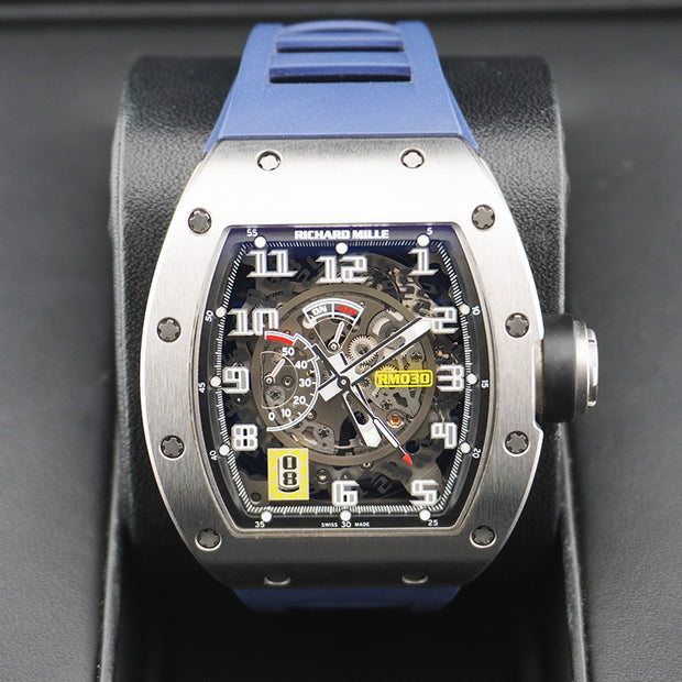 Richard Mille RM030 Titanium 50mm Openworked Dial Pre-Owned