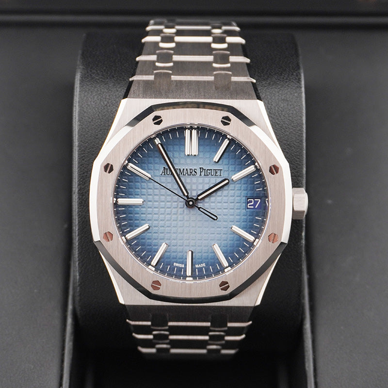 Audemars Piguet Royal Oak Smoked Blue Dial | 15510BC.OO.1320BC.02