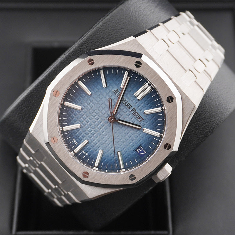 Audemars Piguet Royal Oak Smoked Blue Dial | 15510BC.OO.1320BC.02