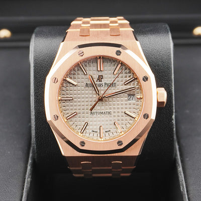 Audemars Piguet Royal Oak 37mm 15450OR Grey Dial Pre-Owned