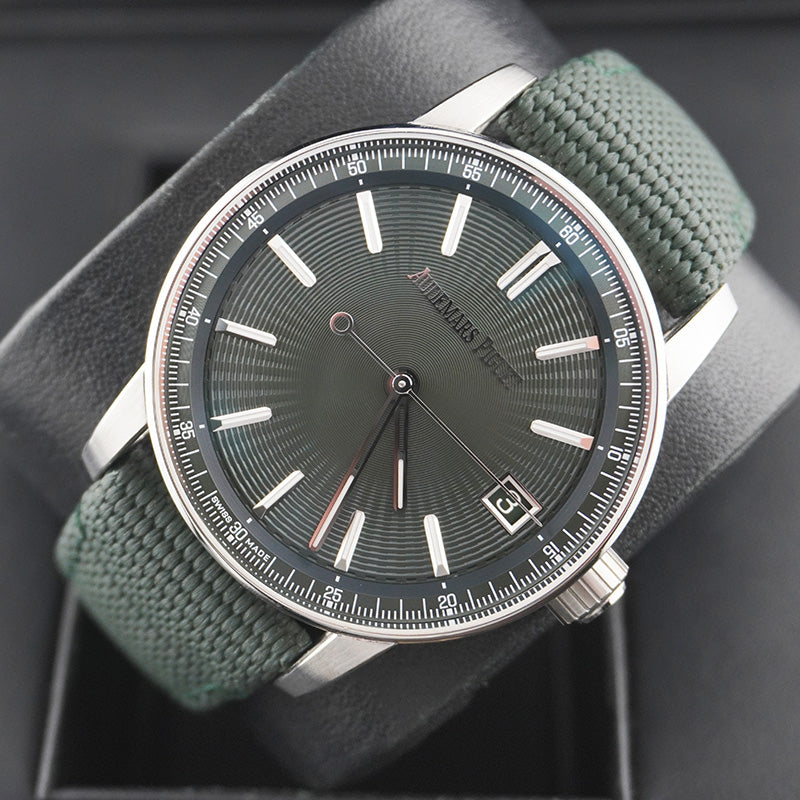 Audemars Piguet Code 11.59 Green Dial | 15210ST.OO.A056KB.01