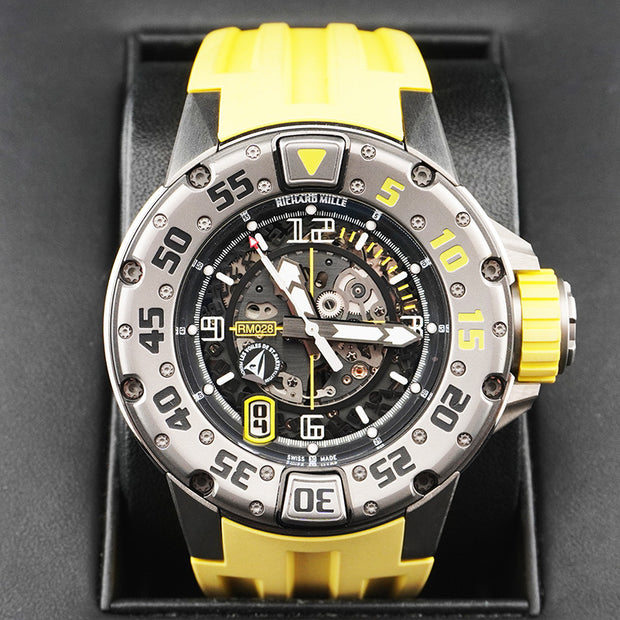 Richard Mille RM28 St Barths Titanium Diver 47mm Openworked Dial Pre-Owned