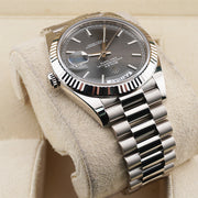 Rolex Day-Date 40 White Gold Slate Dial 228239