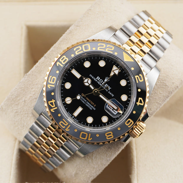 Rolex GMT-Master II 40mm 126713GRNR Black Dial