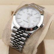 Rolex Date-Just 41mm 126300 Silver Dial