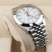 Rolex Date-Just 41mm 126300 Silver Dial