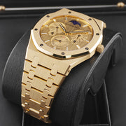 Audemars Piguet Royal Oak Perpetual Calendar Ultra-Thin 41mm Yellow Dial 26586BA
