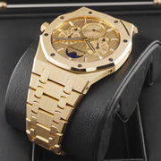 Audemars Piguet Royal Oak Perpetual Calendar Ultra-Thin 41mm Yellow Dial 26586BA