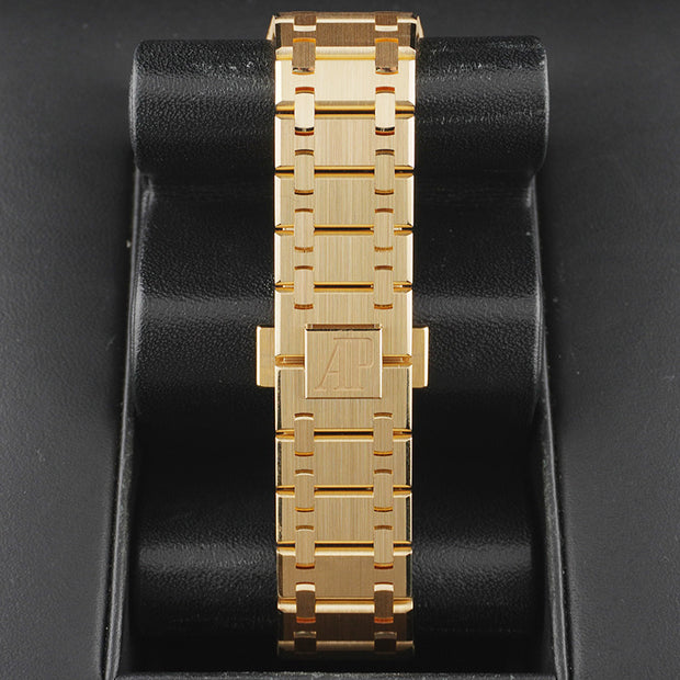 Audemars Piguet Royal Oak Perpetual Calendar Ultra-Thin 41mm Yellow Dial 26586BA