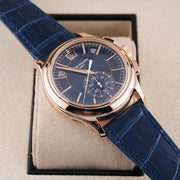 Patek Philippe Annual Calendar Chronograph Complication 42mm 5905R Blue Dial
