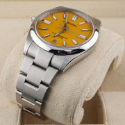 Rolex Oyster Perpetual 41mm 124300 Yellow Dial