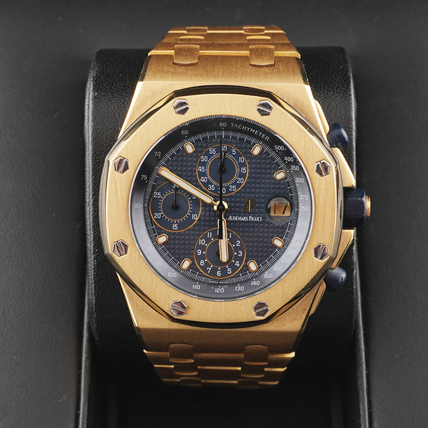 Audemars Piguet Royal Oak Offshore Chronograph 42mm 25721BA.OO.1000BA.02 Blue Dial Pre-Owned