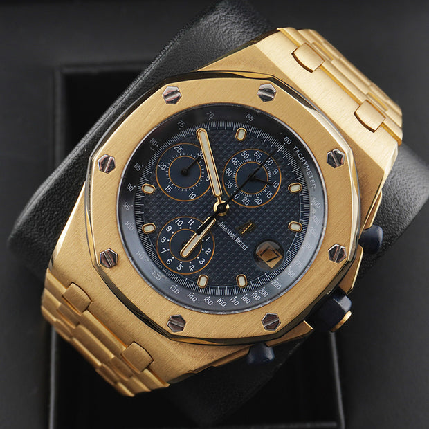 Audemars Piguet Royal Oak Offshore Chronograph 42mm 25721BA.OO.1000BA.02 Blue Dial Pre-Owned