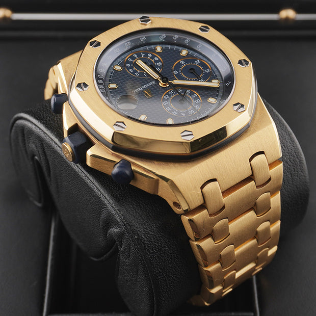 Audemars Piguet Royal Oak Offshore Chronograph 42mm 25721BA.OO.1000BA.02 Blue Dial Pre-Owned
